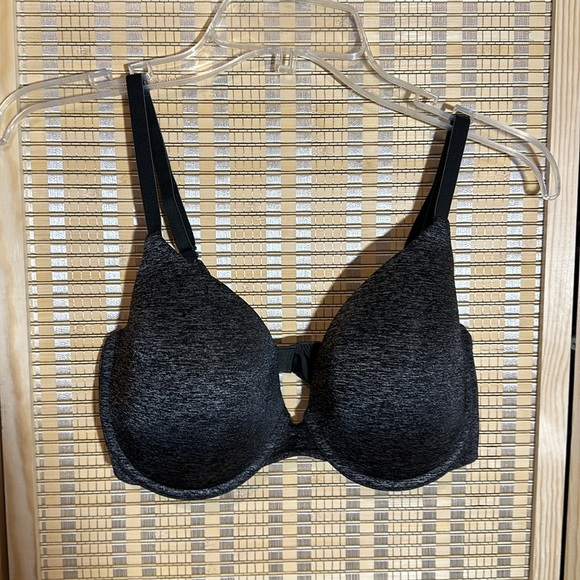 Victoria's Secret Uplift Semi Demi Slate Gray Bra Padded Underwire 36D - Picture 2 of 15